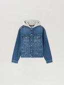 Curved Logo Denim Jacket - Unmatched Kicks - Palm Angeles