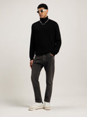 Curved Logo Denim Jeans - Unmatched Kicks - Palm Angeles