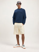 Curved Logo Double Long - Sleeved T-shirt - Unmatched Kicks - Palm Angeles