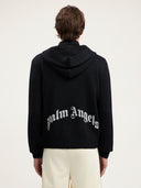 Curved Logo Knit Hoodie - Unmatched Kicks - Palm Angeles