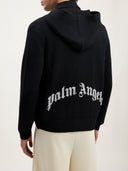 Curved Logo Knit Hoodie - Unmatched Kicks - Palm Angeles