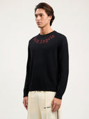 Curved Logo Knit Sweater - Unmatched Kicks - Palm Angeles