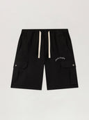 Curved Logo Loose Cargo Shorts - Unmatched Kicks - Palm Angeles