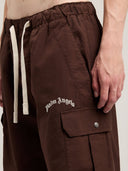 Curved Logo Loose Cargo Shorts - Unmatched Kicks - Palm Angeles
