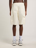 Curved Logo Loose Cargo Shorts - Unmatched Kicks - Palm Angeles
