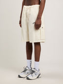 Curved Logo Loose Cargo Shorts - Unmatched Kicks - Palm Angeles