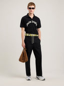 Curved Logo Polo Shirt - Unmatched Kicks - Palm Angeles