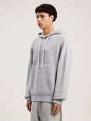 Curved Logo Rib Knit Hoodie - Unmatched Kicks - Palm Angeles