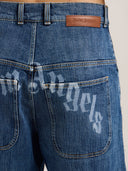 Curved Logo Skater Shorts - Unmatched Kicks - Palm Angeles