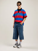 Curved Logo Skater Shorts - Unmatched Kicks - Palm Angeles