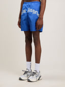 Curved Logo Swimshorts - Unmatched Kicks - Palm Angeles