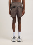 Curved Logo Swimshorts - Unmatched Kicks - Palm Angeles