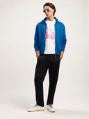 Curved Logo Track Jacket - Unmatched Kicks - Palm Angeles