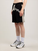 Curved Logo Track Sweatshorts - Unmatched Kicks - Palm Angeles