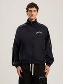 Curved Logo Vintage Track Windbreaker - Unmatched Kicks - Palm Angeles