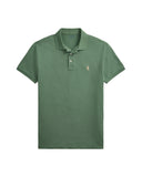 Custom Slim Fit Stretch Mesh Polo Shirt Fatigue - Unmatched Kicks - ralph lauren