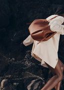 Cyme - Cognac Grainé - Unmatched Kicks - Handbags