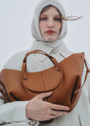 Cyme Mini - Camel Grainé - Unmatched Kicks - Handbags