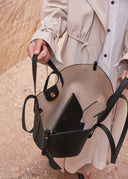 Cyme Mini - Noir Grainé - Unmatched Kicks - Handbags