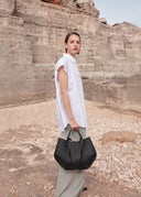 Cyme - Noir Grainé - Unmatched Kicks - Handbags