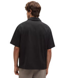 Daydrift Oversized Zip - Neck Polo Shirt Black - Unmatched Kicks - LULULEMON