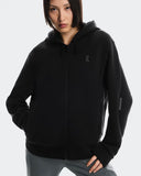Focus Tech Zip Hoodie Black
