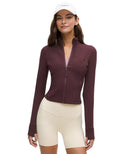 Define Cropped Jacket Nulu Goodnight Plum - Unmatched Kicks - LULULEMON