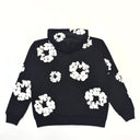 Denim Tears Cotton Wreath Zip Hoodie Black - Unmatched Kicks - DENIM TEARS