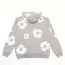 Denim Tears Cotton Wreath Zip Hoodie Grey - Unmatched Kicks - DENIM TEARS