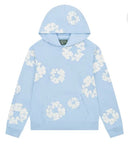 Denim Tears The Cotton Wreath Hoodie in the powder blue - Unmatched Kicks - DENIM TEARS