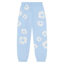 Denim Tears The Cotton Wreath Sweatpants Powder Blue - Unmatched Kicks - DENIM TEARS
