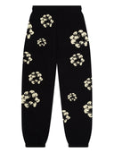 Denim Tears x CPFM Cactus Tears Wreath Sweatpants Black - Unmatched Kicks - DENIM TEARS