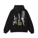 Denim Tears x Offset Hoodie Black - Unmatched Kicks - DENIM TEARS