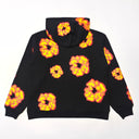 Denim Tears x Offset Wreath Hoodie Black - Unmatched Kicks - DENIM TEARS