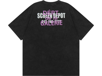 GALLERY DEPT SCREEN DEPT T-SHIRT BLACK