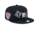 Detroit Tigers State Stitch 59FIFTY Fitted - Unmatched Kicks - new era caps