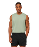 Distance Seamless Tank regular fit Haze Green / Haze Green - Unmatched Kicks - GYMSHARK
