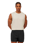 Distance Seamless Tank regular fit Soft White / Soft White - Unmatched Kicks - GYMSHARK