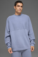 Domain Shift Rib Knit Sweater Crew Winter Frost - Unmatched Kicks - ALO