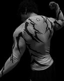 Doom Tech™ Armored Longsleeve Compression [DIVINE WHITE] - Unmatched Kicks-Breathedivinity