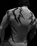 Doom Tech™ Armored Longsleeve Compression [DIVINE WHITE] - Unmatched Kicks-Breathedivinity