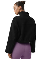 Double Face Wool City Girl Jacket - Black - Unmatched Kicks - ALO