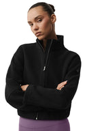 Double Face Wool City Girl Jacket - Black - Unmatched Kicks - ALO