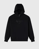 Double Knit Script Hoodie - Black - Unmatched Kicks - 