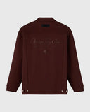 Double Knit Script Overshirt - Cocoa - Unmatched Kicks - OVO