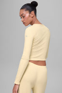 Dreamlight Long Sleeve Top Candlelight Yellow - Unmatched Kicks - ALO