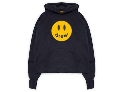 drew house mascot hoodie (fw21) black