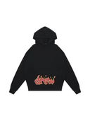 Drew House Lit Drew Hoodie Black - Unmatched Kicks - DREW HOUSE