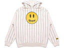 drew house mascot hoodie navy pinstripe - Unmatched Kicks - DREW HOUSE