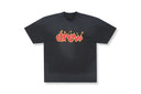 Drew House Short Sleeve Tee Faded Lit Black - Unmatched Kicks - DREW HOUSE
